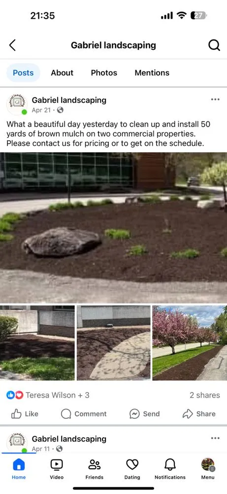 Professional landscaping services in Monroeville, PA by Gabriel Landscaping