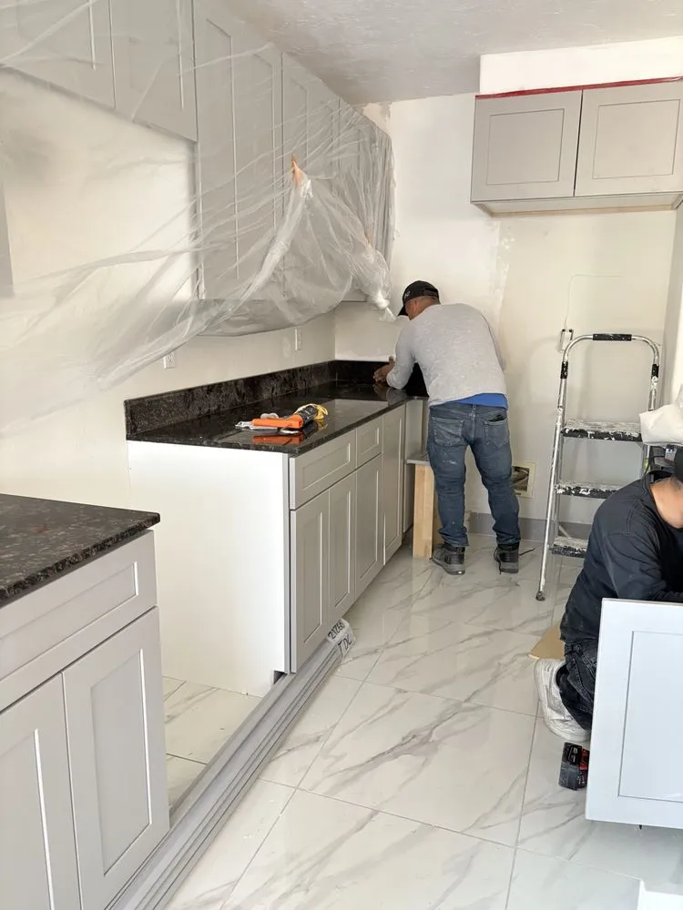 Custom outdoor landscaping with custom design in Phoenix, AZ by Gabriel The Handyman