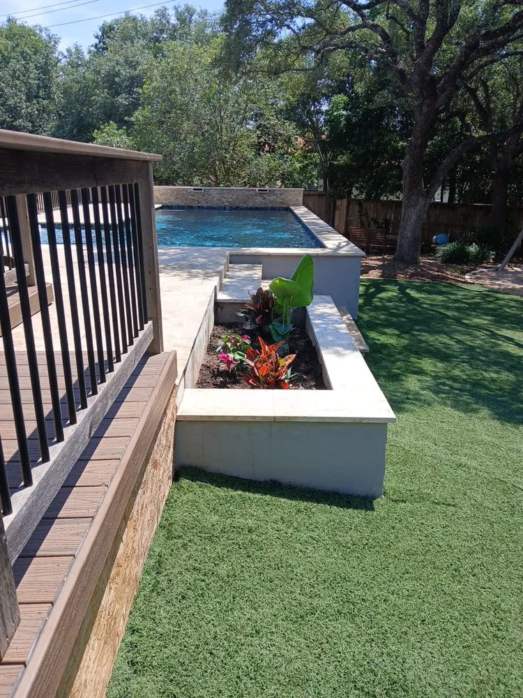 Top-rated lawn care service with custom design in San Antonio, TX by Gabriel’s Landscaping