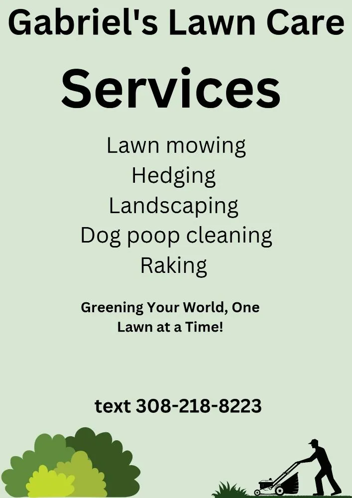 Professional residential landscaping in Phillips, NE - Gabriel's services