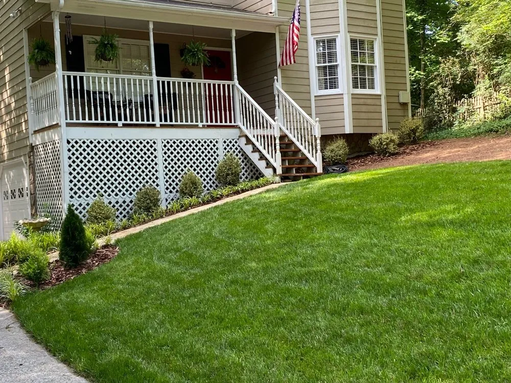Professional lawn care service for year-round maintenance in Canton, GA by Gaddy Outdoors
