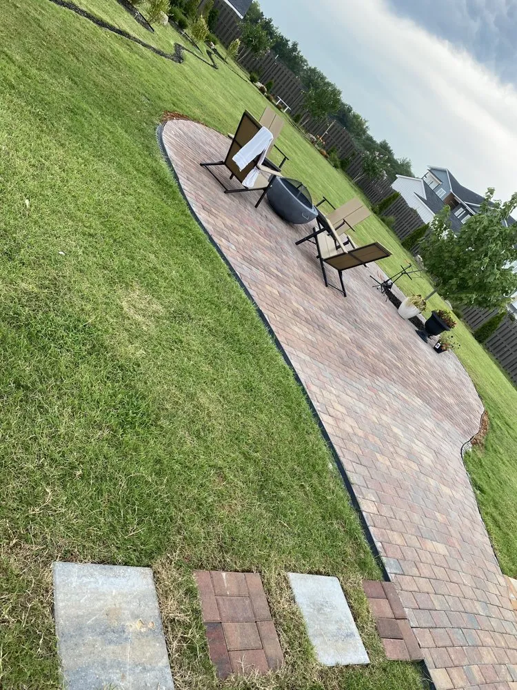 Custom outdoor landscaping with custom design across Scottsboro, AL - Gages Landscape