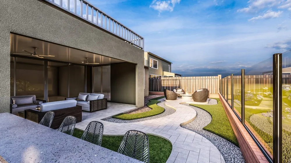 Professional garden landscaping for residential properties in San Diego, CA by GAIA Builders & Pools