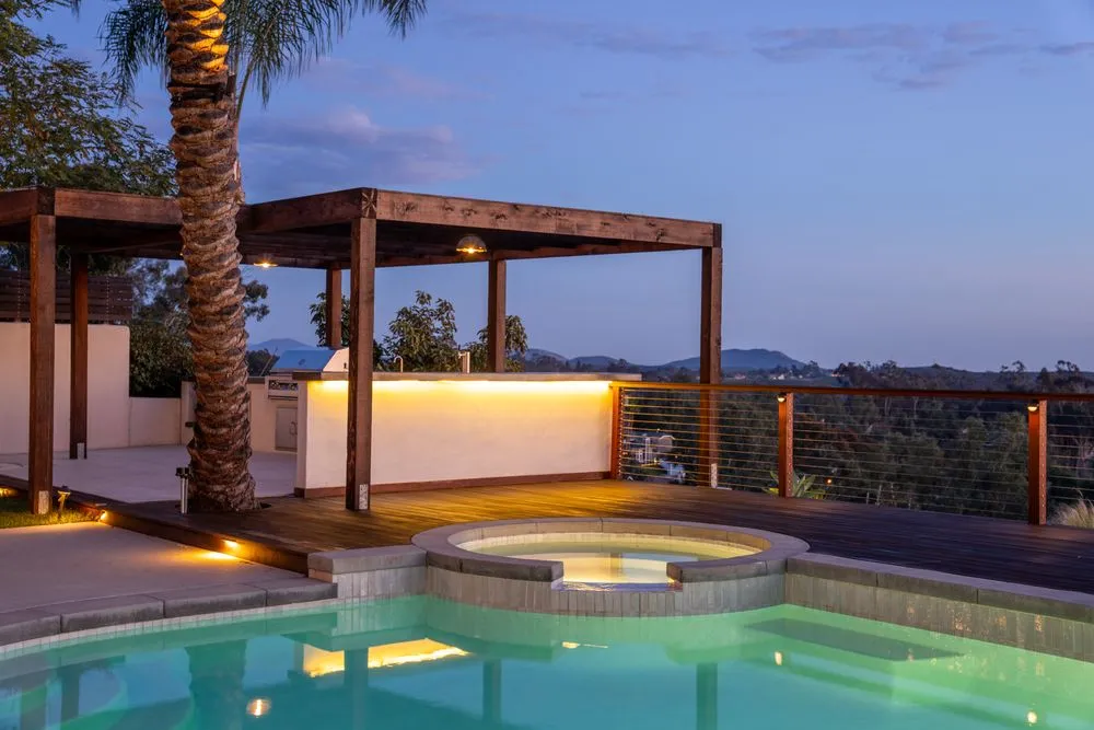 Professional outdoor landscaping in San Diego, CA by GAIA Builders & Pools