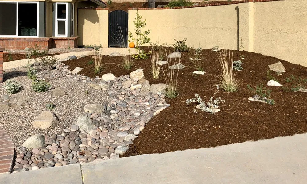 Custom garden landscaping in Moreno Valley, CA by Gaia Nativescapes