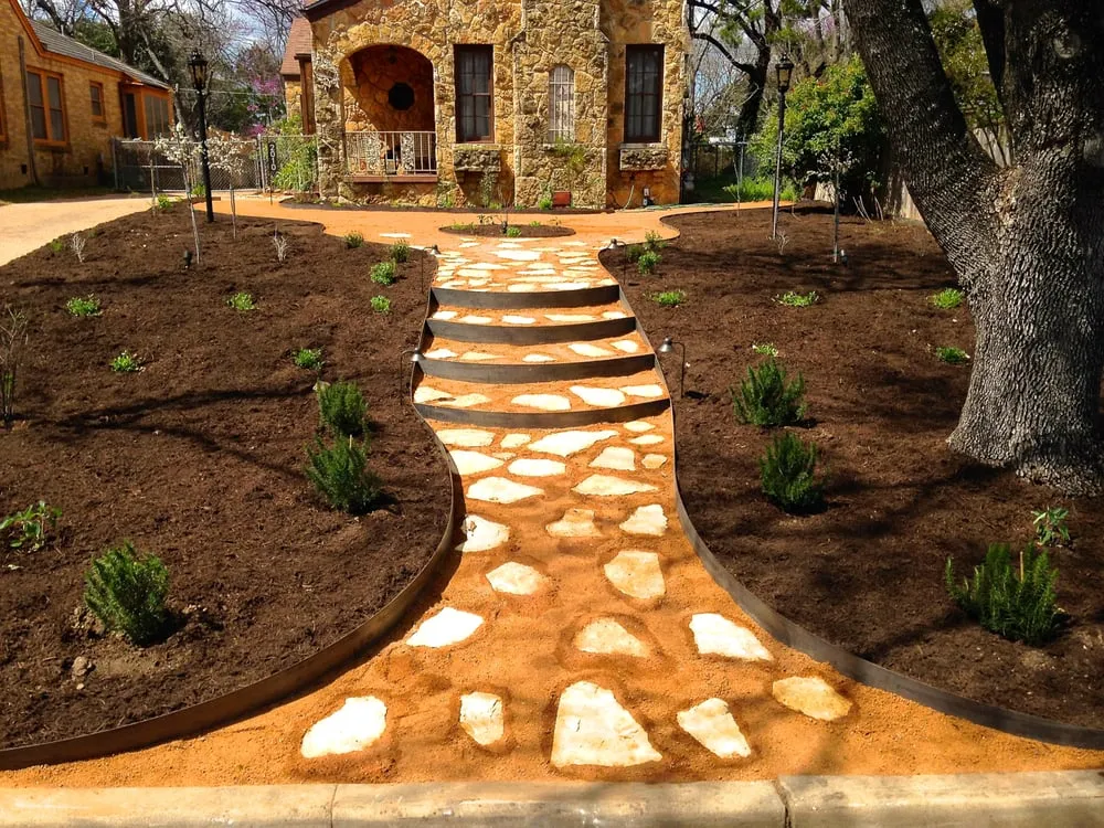 Local yard cleanup service for beautiful yards in Austin, TX by Gaia's Permaculture Design and Landscape