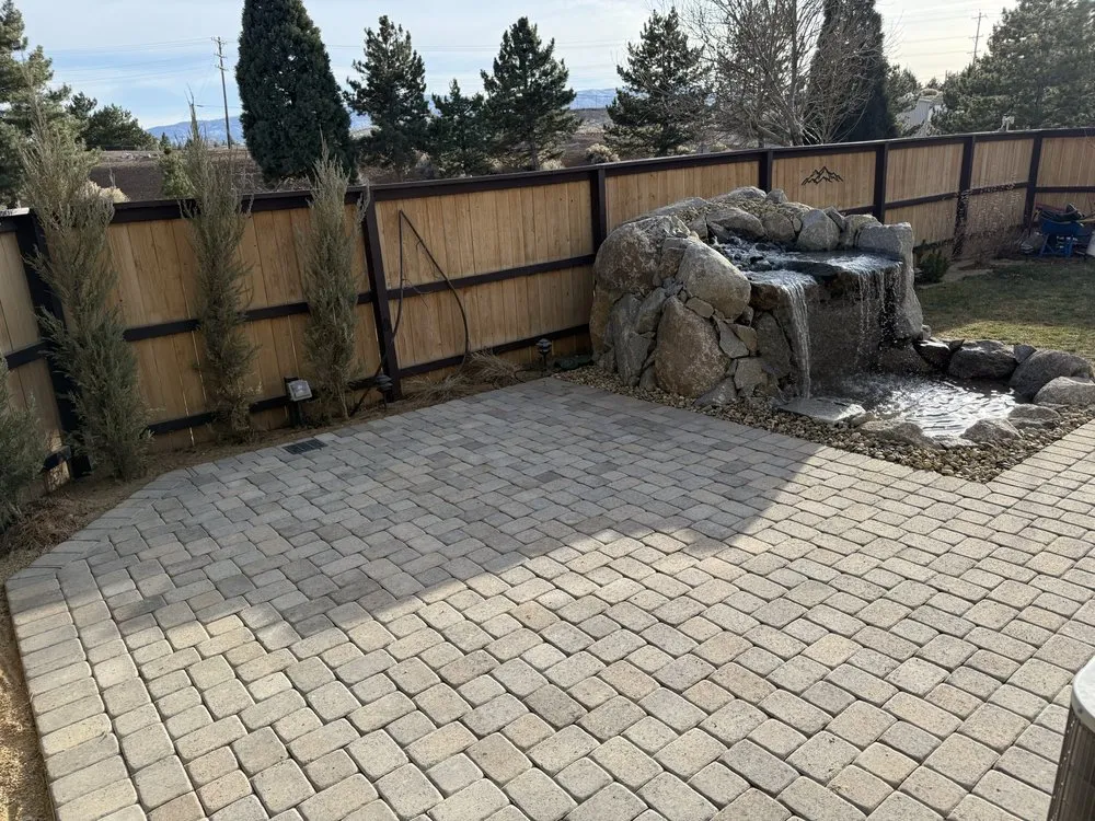 Professional outdoor landscaping for homes in New Washoe City, NV by Gail Willey Landscaping Inc.