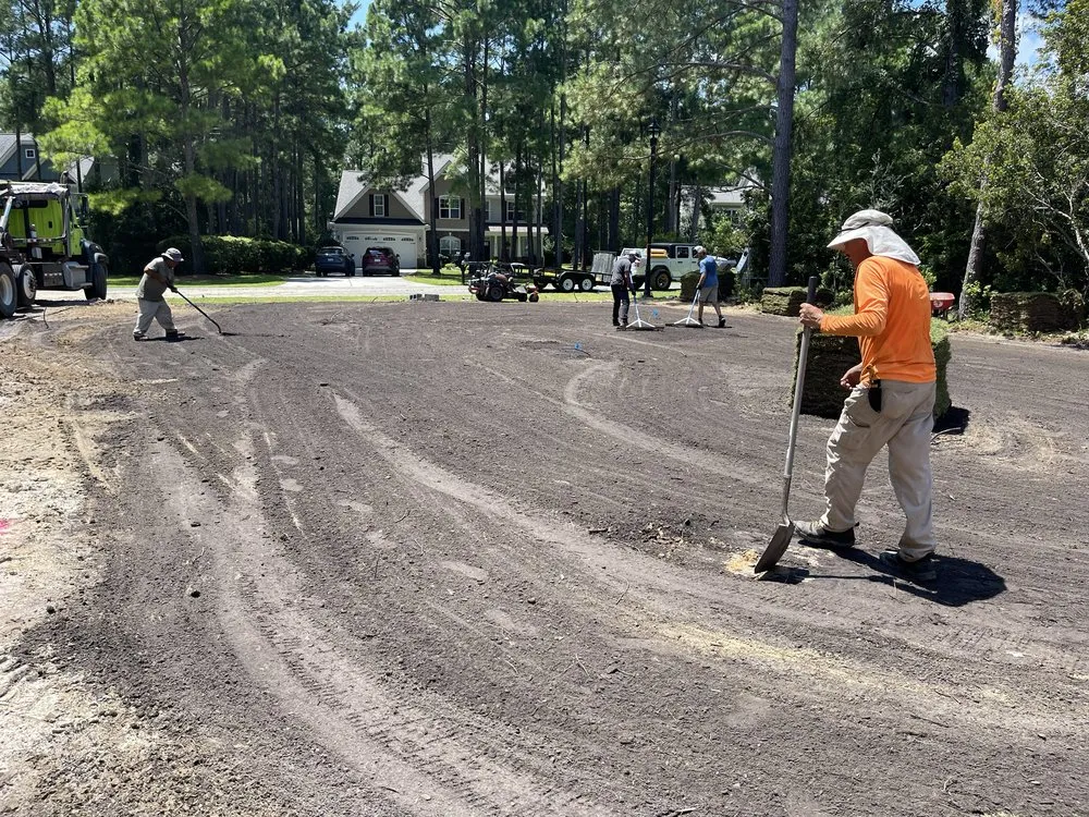 Professional residential landscaping in Wilmington, NC by Gain Us Lawns and More