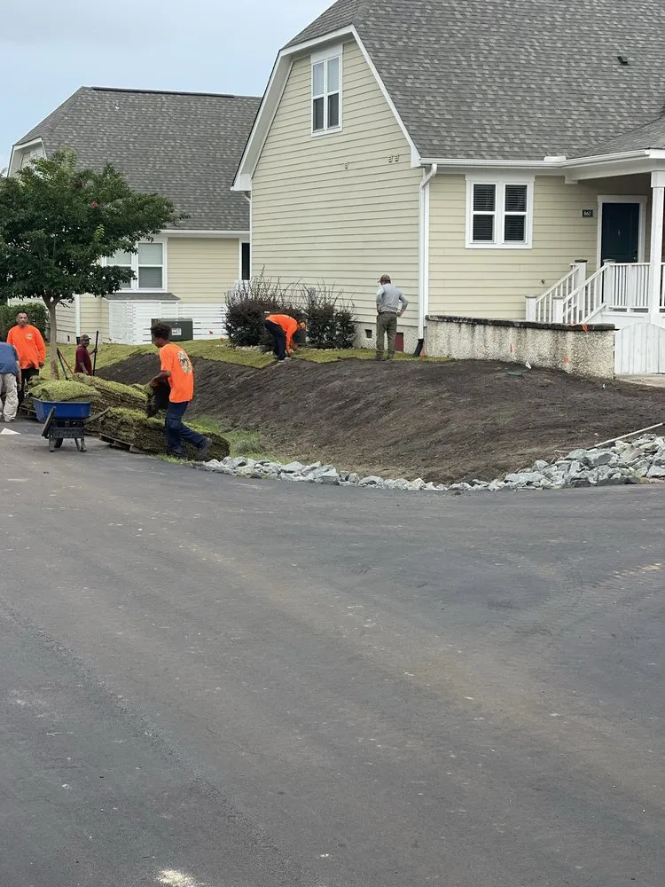 Local outdoor landscaping near you in Wilmington, NC by Gain Us Lawns and More