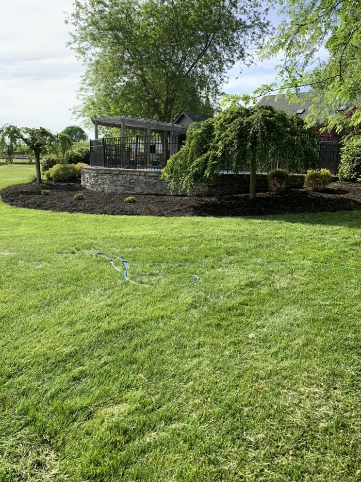 Professional yard maintenance for outdoor upgrades in Liberty Township, OH by Gainey Lawn & Landscape