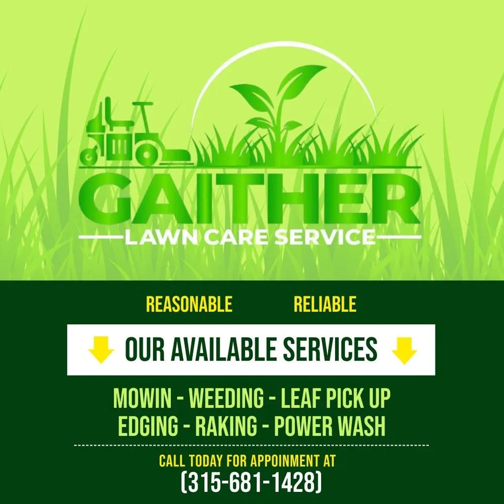 Professional garden landscaping experts serving Watertown, NY - Gaither Lawncare Service