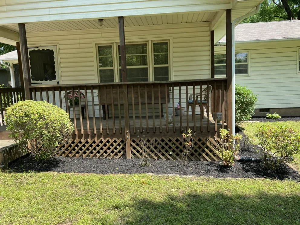 Trusted outdoor landscaping with custom design in High Point, NC by Gaither’s Lawn Care