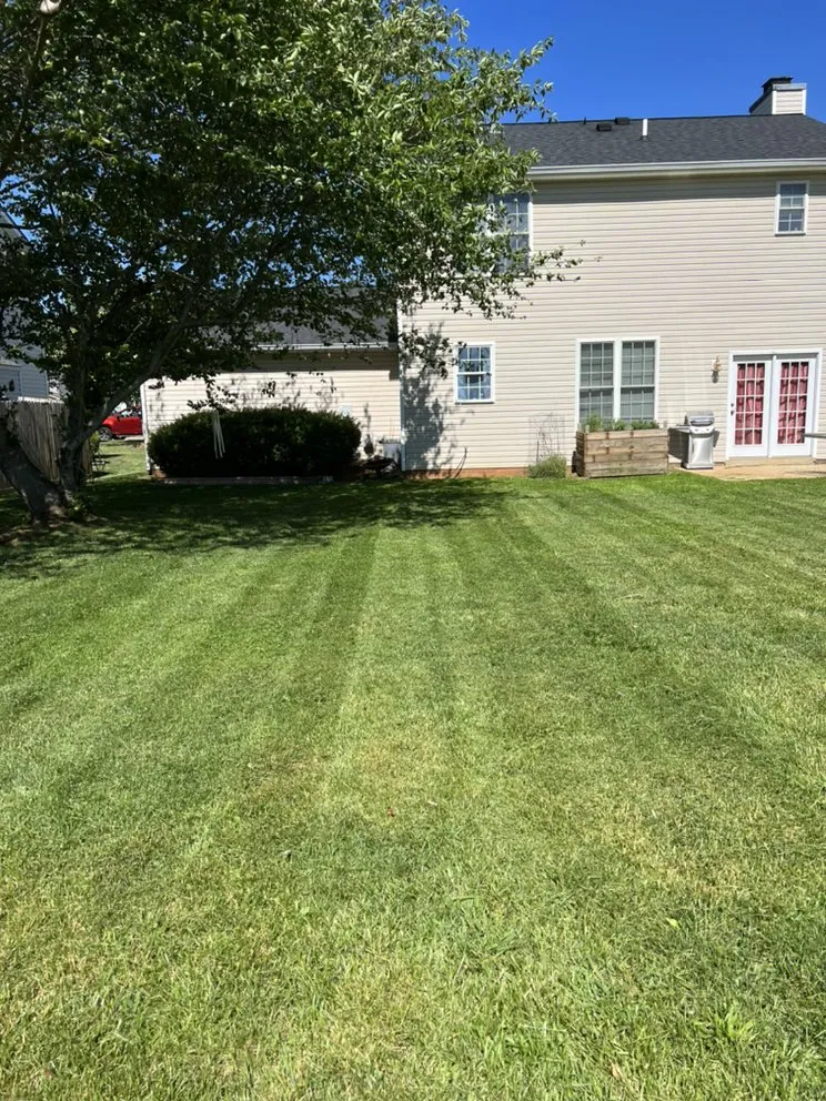 Affordable landscape design with custom design in High Point, NC by Gaither’s Lawn Care