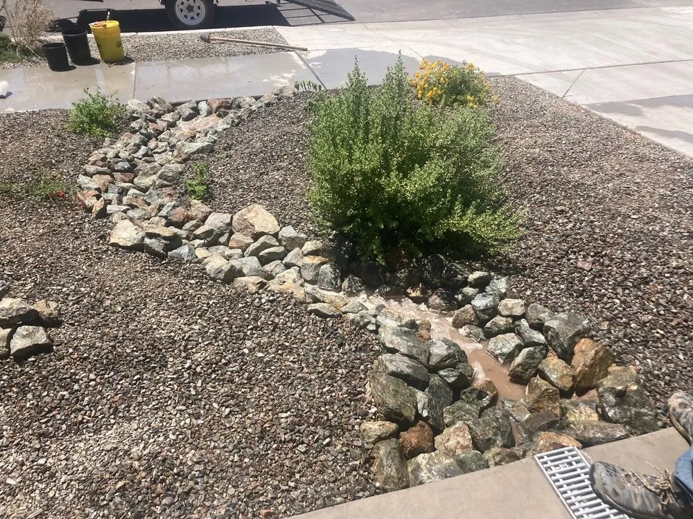 Professional landscaping services for residential properties in Gilbert, AZ by Galaxy Gardens AZ