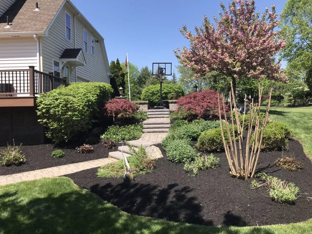 Top-rated garden landscaping for homes in Holland, PA by Galaxy Landscaping
