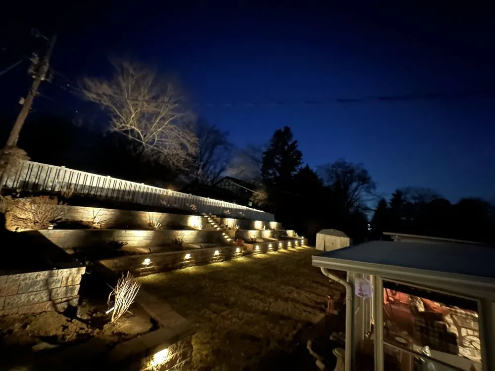 Custom outdoor landscaping in Saint Louis, MO by Galaxy Lawn Care & Landscape