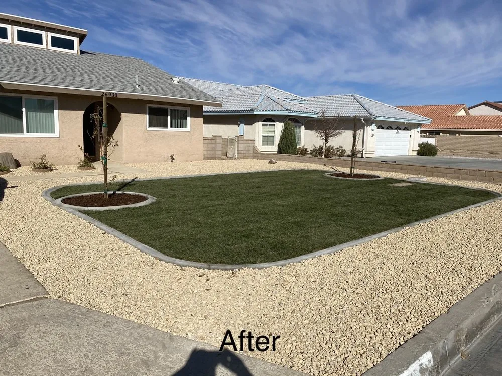 Affordable garden landscaping in Apple Valley, CA - Galeana Services