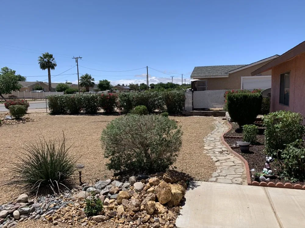 Affordable landscaping services for homes in Apple Valley, CA by Galeana Services