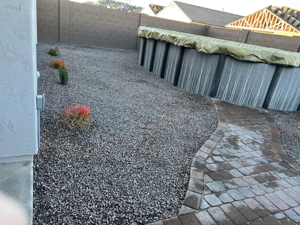 Affordable lawn mowing service for homes in Phoenix, AZ by Galicia Landscape