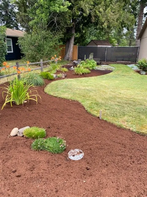 Professional outdoor landscaping with custom design in Vancouver, WA by Galindo Landscaping
