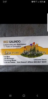 Galindo's Landscaping Logo