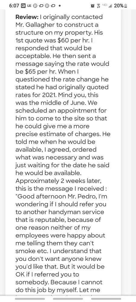 Trusted landscape installation in Wilmington, NC by Gallaghers Handyman Plus +