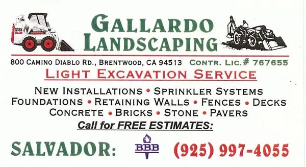 Gallardo Landscaping Logo