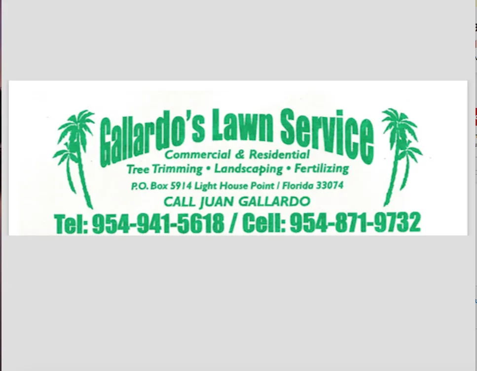 Reliable landscaping services for year-round maintenance in Pompano Beach, FL by Gallardo's Lawn Service