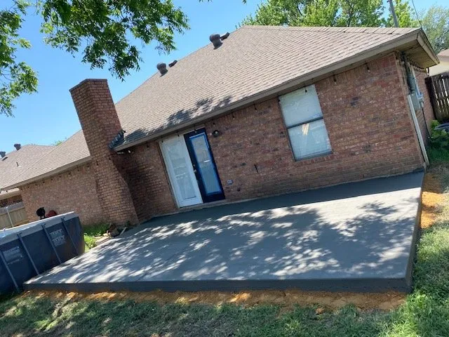 Professional outdoor landscaping with custom design across Arlington, TX - Gallegos Concrete Services