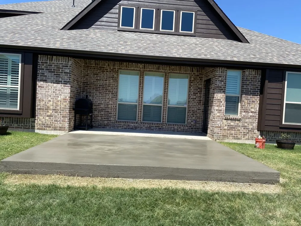 Affordable landscape design in Arlington, TX by Gallegos Concrete Services