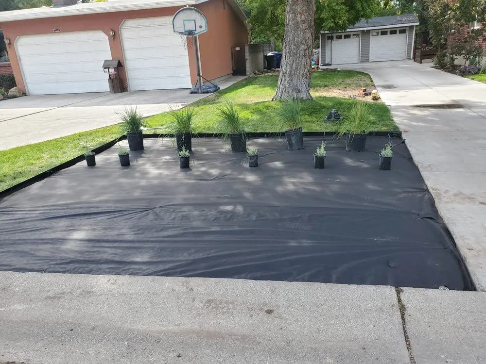 Local landscape design for residential properties in Kearns, UT by Gallo Azul Landscaping Maintenance