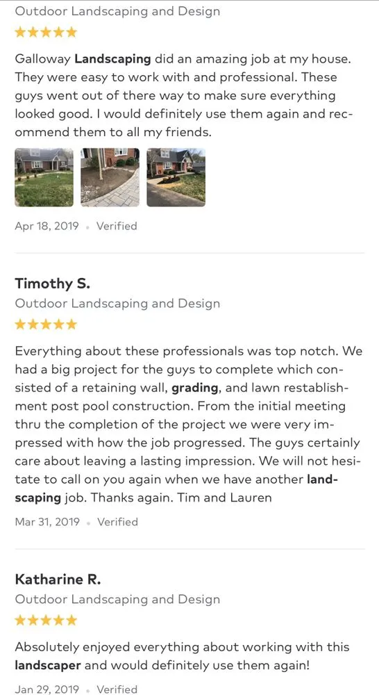 Top-rated lawn care service for homes across Baltimore, MD - Galloway Landscapes