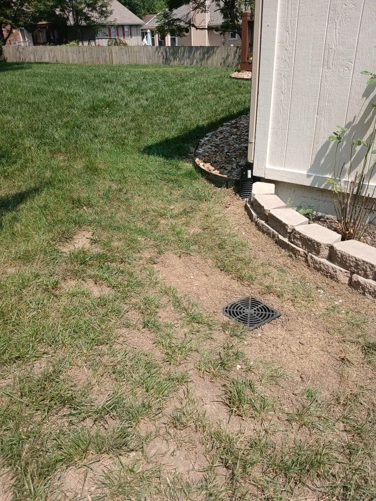 Custom outdoor landscaping in Greenwood, MO by Galvan's Lawn and Landscape