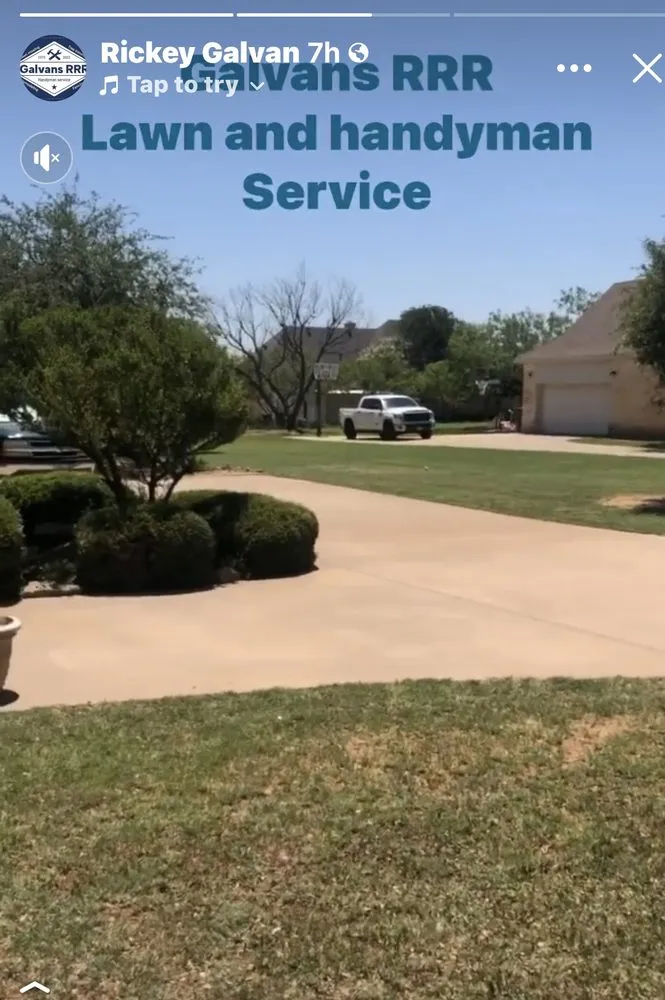 Trusted residential landscaping experts serving Abilene, TX - Galvan's RRR