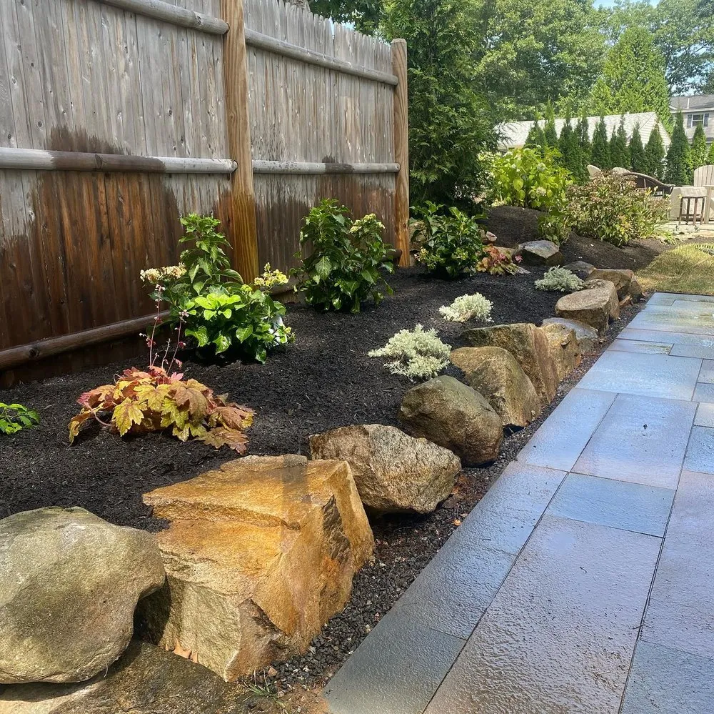 Expert landscape design in York, ME by Gamache Landscaping