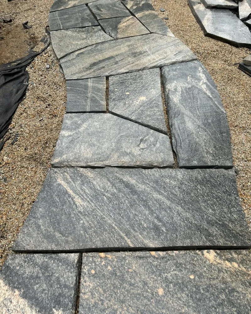 Local landscape installation in York, ME by Gamache Landscaping