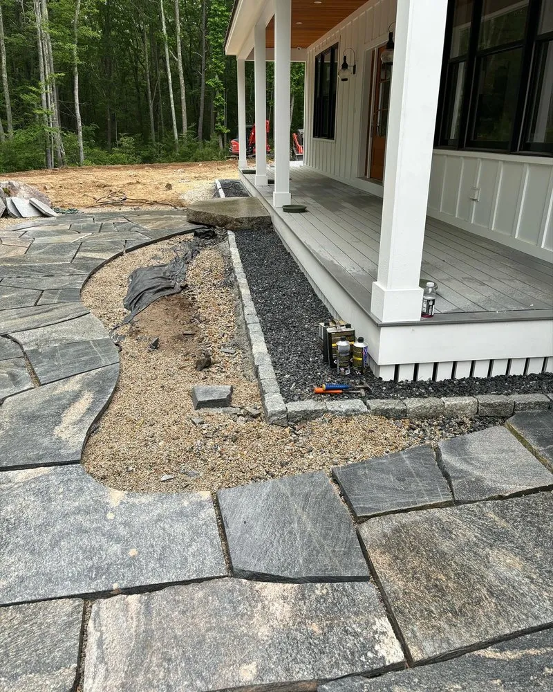 Top-rated residential landscaping in York, ME by Gamache Landscaping