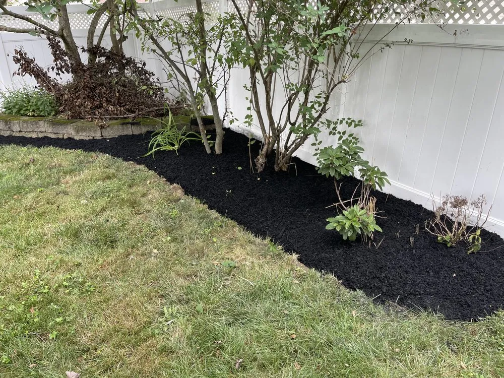 Custom yard cleanup service for beautiful yards in North Royalton, OH by Gambino Landscaping