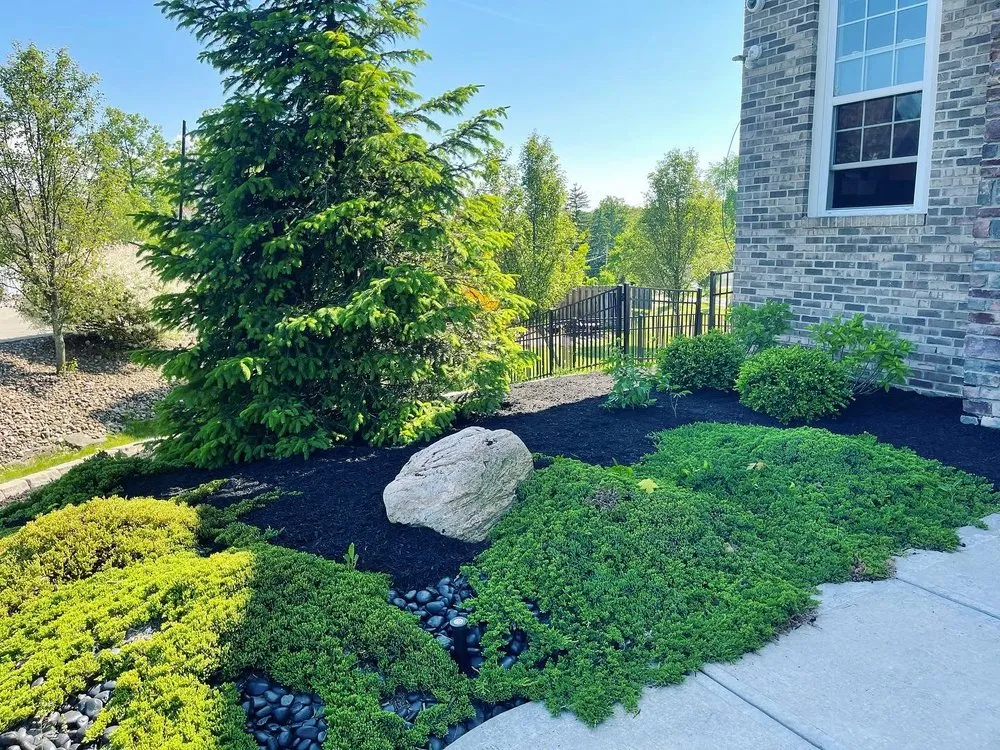 Local garden landscaping for homes in North Royalton, OH by Gambino Landscaping