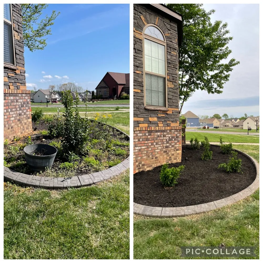 Professional landscaping services in Clarksville, TN by Gamble's Lawn Service