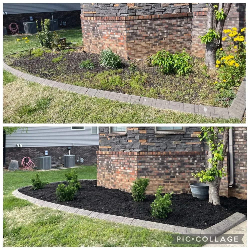 Expert landscape installation in Clarksville, TN by Gamble's Lawn Service