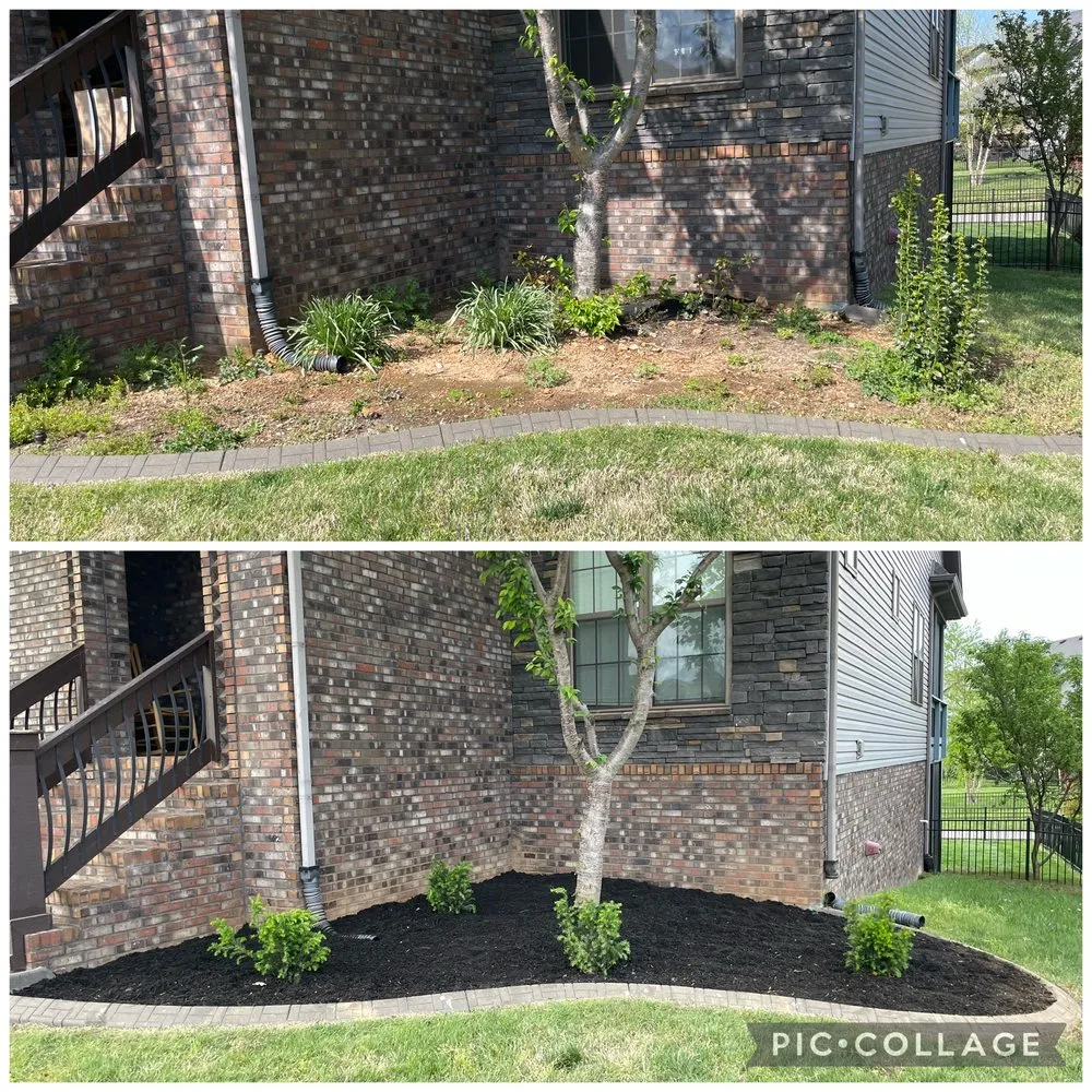 Affordable landscape installation with custom design across Clarksville, TN - Gamble's Lawn Service