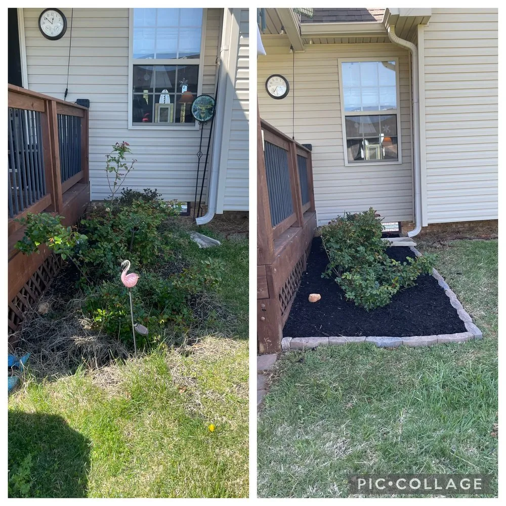 Affordable yard cleanup service in Clarksville, TN by Gamble's Lawn Service