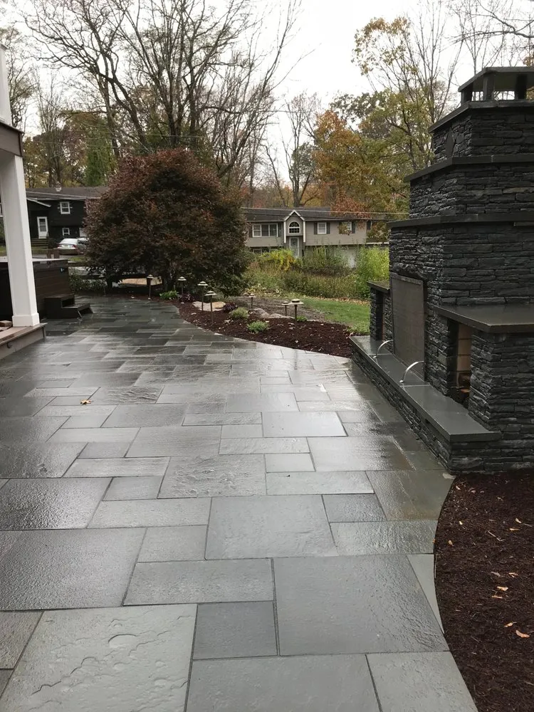 Custom lawn mowing service for beautiful yards in Newton, NJ by Gamboa Landscaping