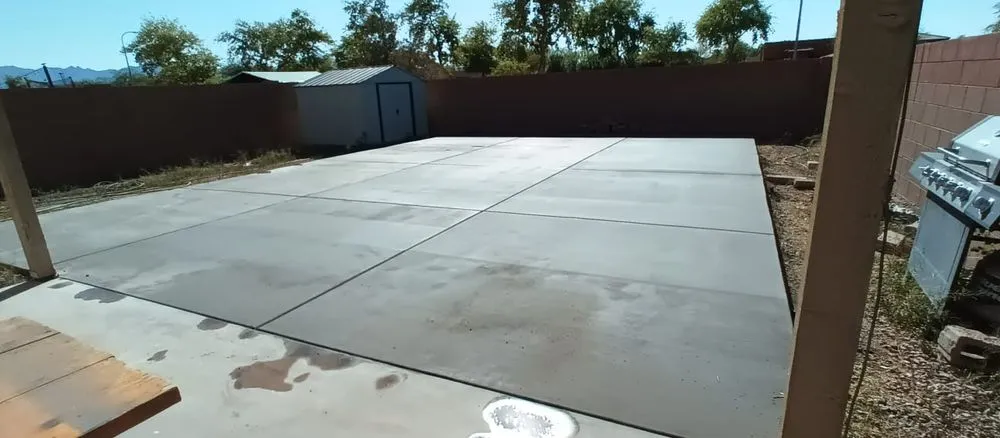 Professional landscape installation in Laveen Village, AZ by Gamboa’s Hardscape
