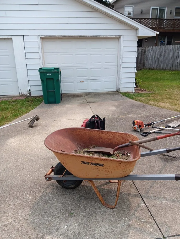 Local garden landscaping with custom design in Dekalb, IL by Gamboa's Landscaping