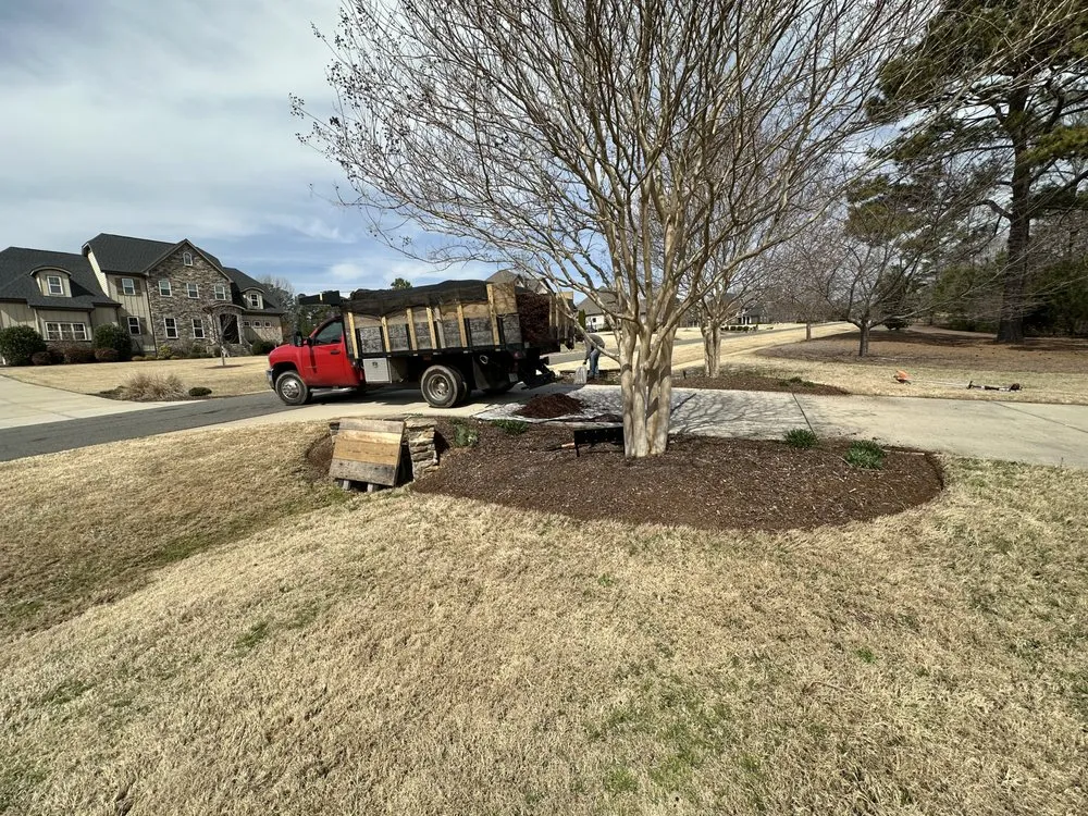 Local landscape installation for residential properties across Graham, NC - Gamez Landscaping