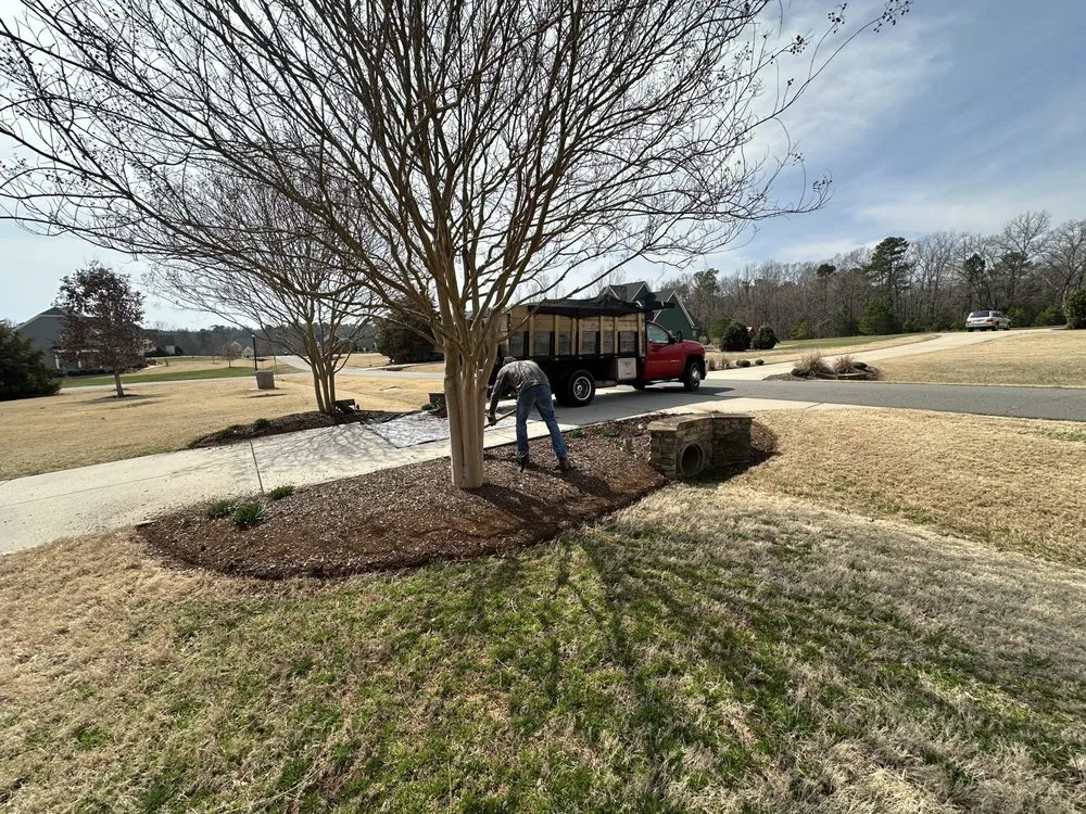 Custom yard maintenance in Graham, NC by Gamez Landscaping