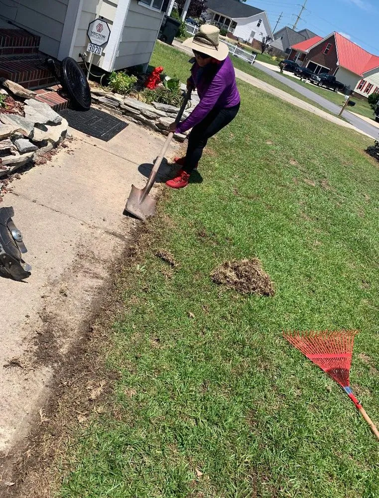 Affordable garden landscaping with custom design in Hope Mills, NC by Gamez Landscaping