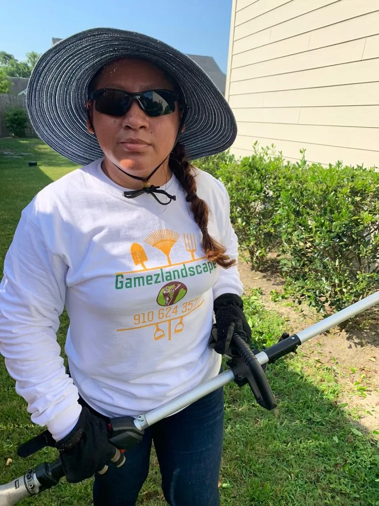 Affordable lawn care service with custom design in Hope Mills, NC by Gamez Landscaping